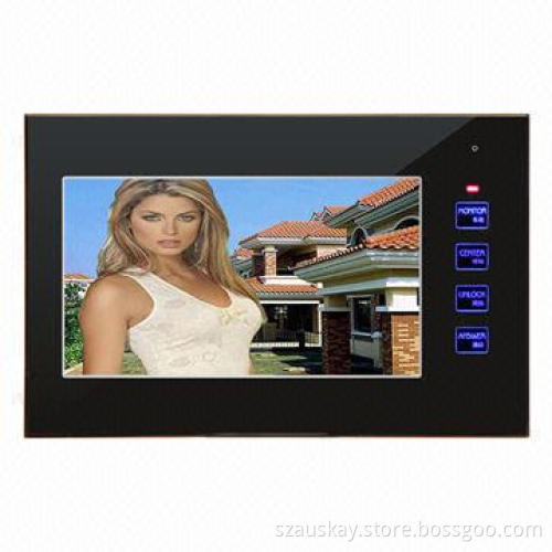 Indoor Monitor, High-resolution, Low-power Consumption, Long Lifespan, 14V DC/1/2A Power